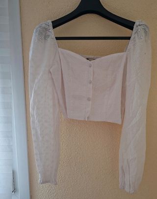 Top Ibicenco Blanco Talla S