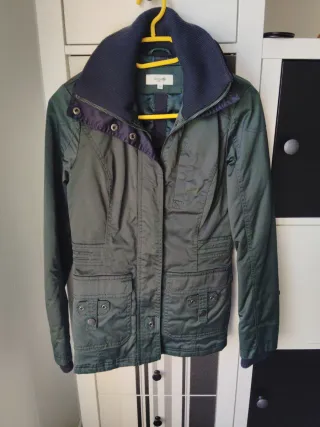 Abrigo verde chica Talla s