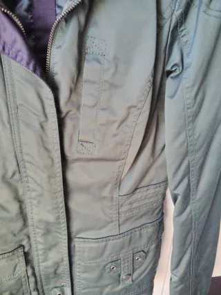 Abrigo verde chica Talla s