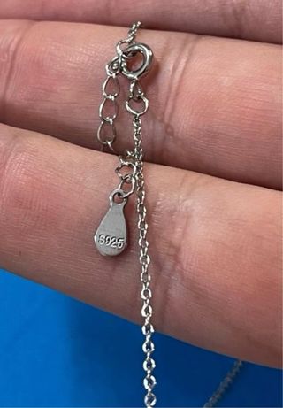 Gargantilla Corazón Circonitas Plata De Ley 925