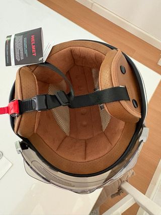 Casco Moto Retro 3/4 Cara Abierta