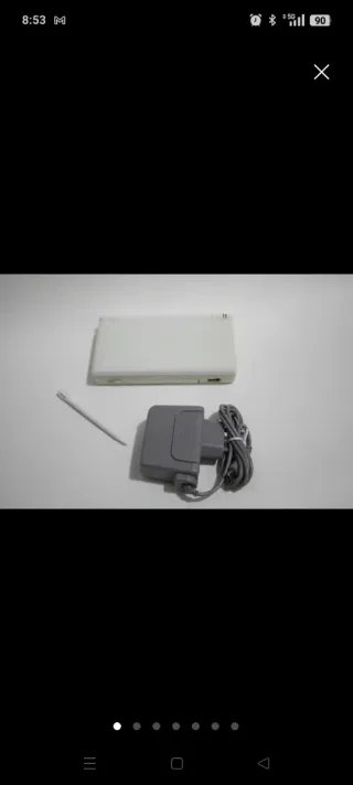 Nintendo DS Blanca con juego