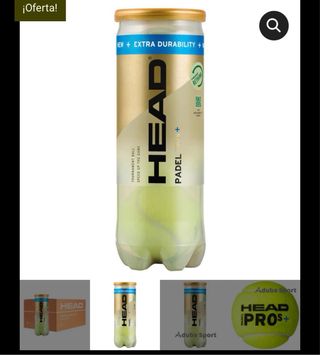 Pelotas de Pádel HEAD Padel Pro s+ (24 latas)