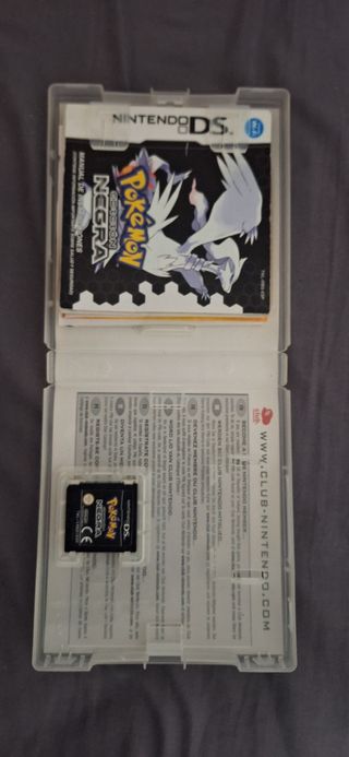 Juego Pokémon Edición Negra Nintendo DS
