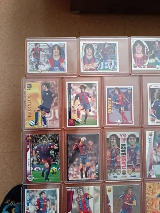 Lote 38 cromos Puyol Barça