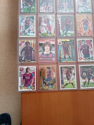Lote 38 cromos Puyol Barça