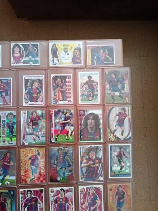 Lote 38 cromos Puyol Barça