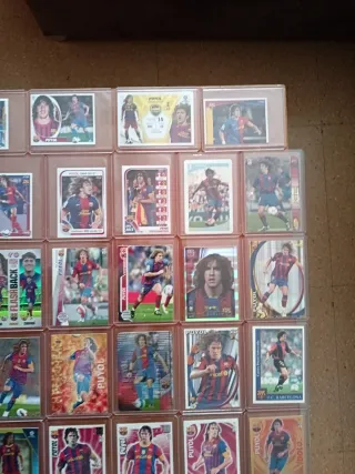 Lote 38 cromos Puyol Barça