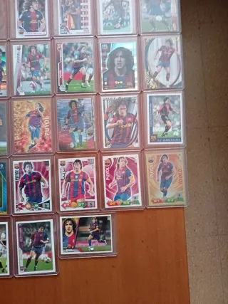 Lote 38 cromos Puyol Barça