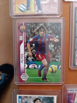 Lote 38 cromos Puyol Barça