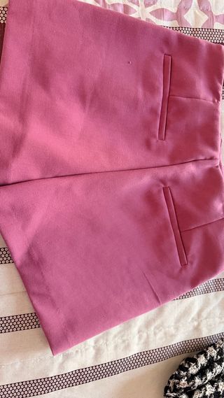 Falda pantalón rosa