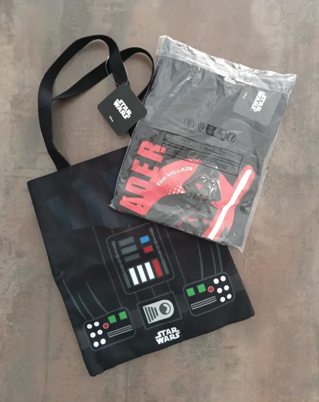 Lote Star Wars: Bolsa y Camiseta