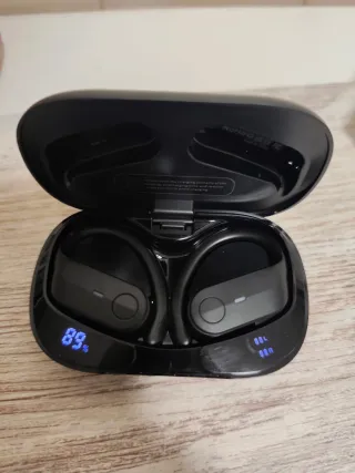 Auriculares Deportivos Bluetooth 5.4 Negros