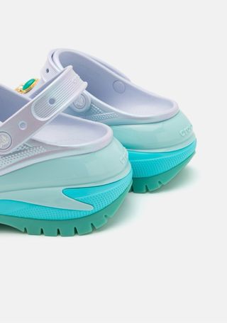 Crocs Edición Limitada Plataforma Turquesa