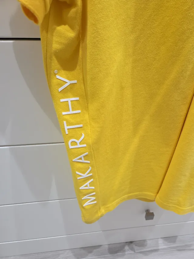Polo Makarthy Hombre Talla L Amarillo