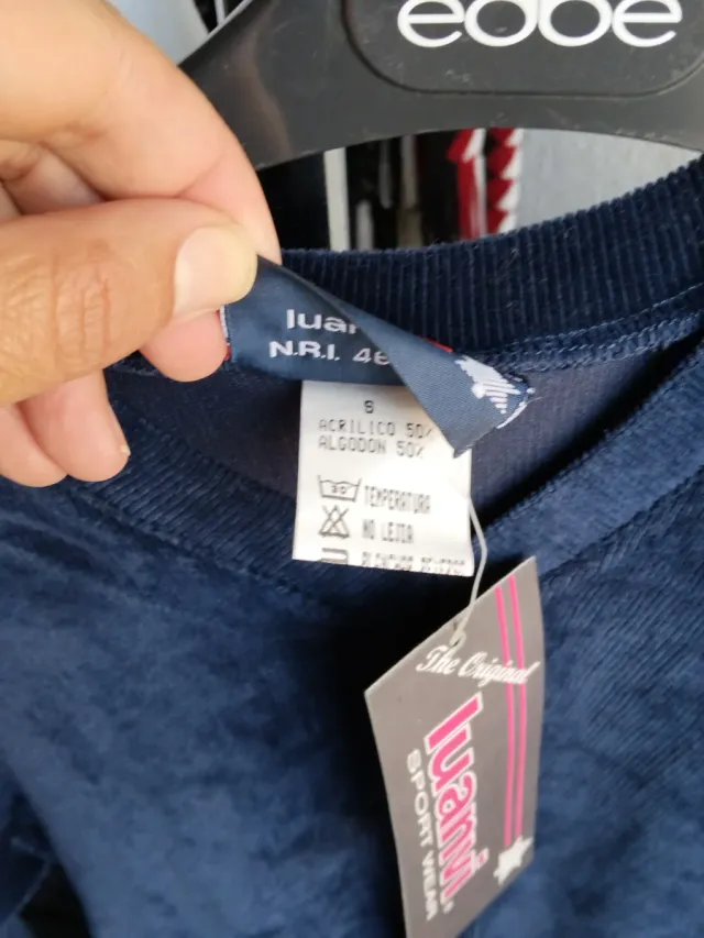 Camiseta pana Luanvi azul