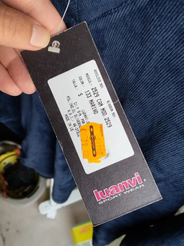 Camiseta pana Luanvi azul