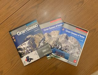 Guida Gran  Sasso technopress con carte turistiche