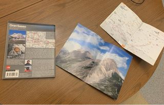 Guida Gran  Sasso technopress con carte turistiche