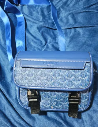 Bolso Bandolera Goyard Honore Paris Azul. HOY