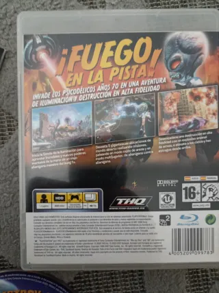 PS3 Destroy All Humans! El camino de recto