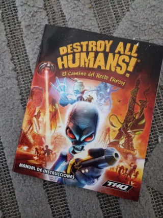 PS3 Destroy All Humans! El camino de recto