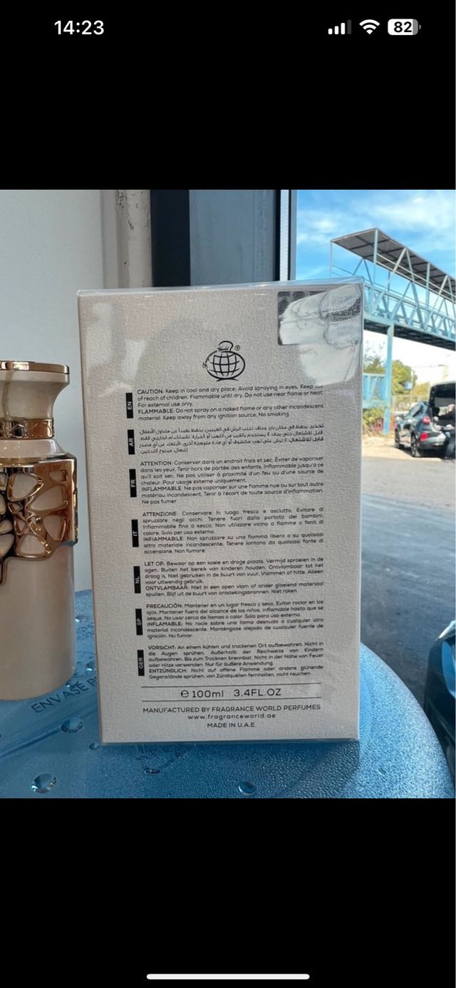 Perfume Creed Creme of Clouds Beige/Oro