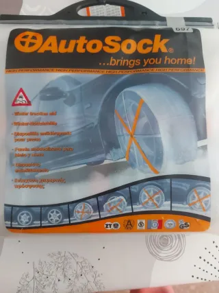 Cadenas textiles AutoSock 697 sin usar