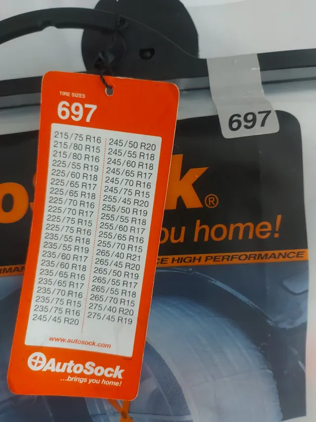 Cadenas textiles AutoSock 697 sin usar