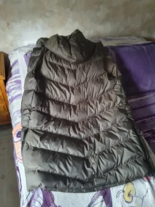 Chaleco largo Shein verde oscuro Talla L