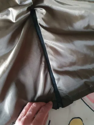 Chaleco largo Shein verde oscuro Talla L