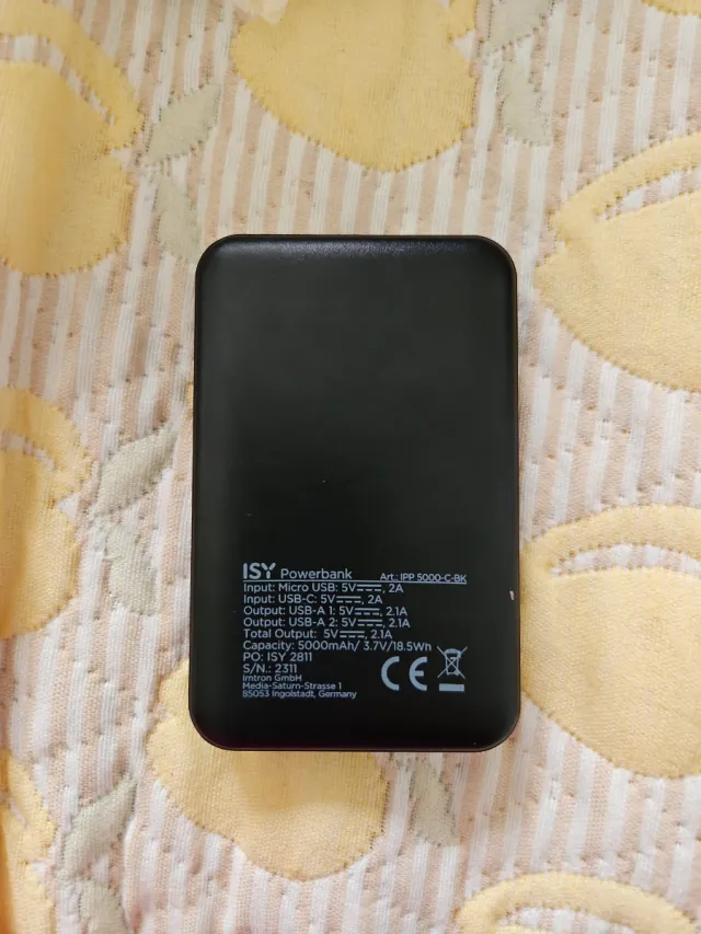 Batería Portátil ISY