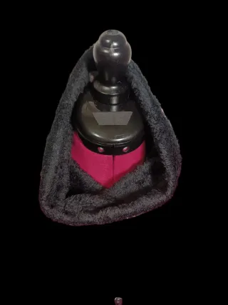 Bufanda cuello estampado leopardo rosa