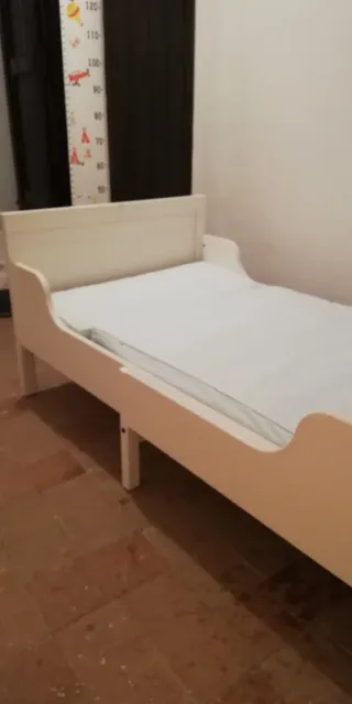 Cama infantil IKEA blanca