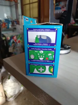 Mando Hori Battle Pad Luigi Super Mario Wii U