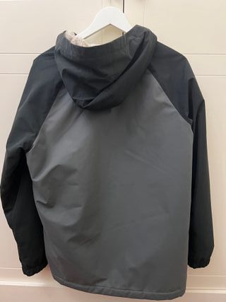 Chaqueta Impermeable Quiksilver Gris y Negra