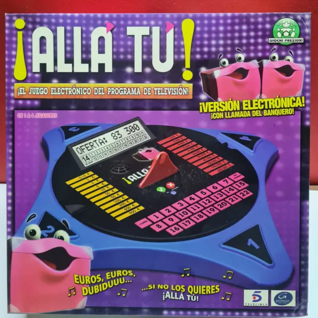 ¡Allá Tú! Juego Electrónico TV NUEVO