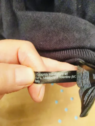 Maglieria Malagrida blu