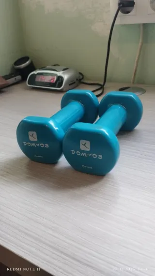 Mancuernas DOMYOS 1,5kg (2 unidades)