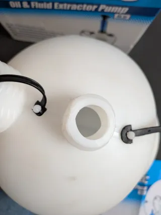 Bomba Extractor Aceite y Agua Silverline 4L
