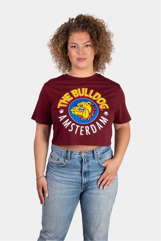 Camiseta The Bulldog Amsterdam Crop Top