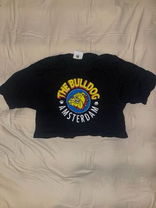 Camiseta The Bulldog Amsterdam Crop Top