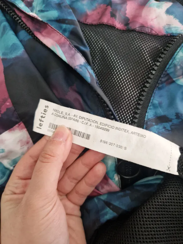 Cortavientos Lefties Multicolor Talla S