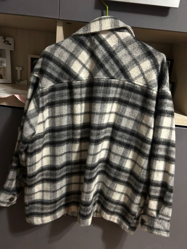 Camisa cuadros Zara Talla M