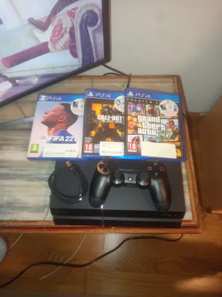 Consola PlayStation 4 (PS4) Negra 110€  Leganés