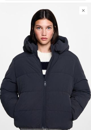 Anorak Azul Mango Teen