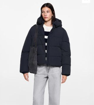 Anorak Azul Mango Teen