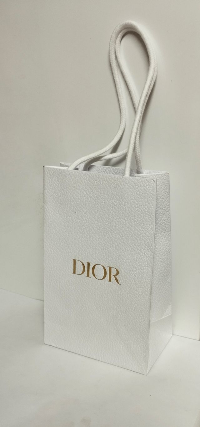 Borsa Dior bianca 22x14.5x8 cm