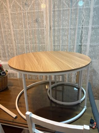 Tavoli da salotto rotondi (2 unità)