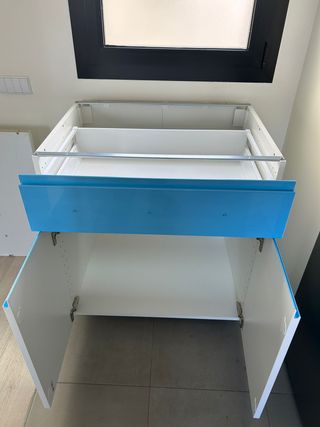 Armario Cocina Bajo Ikea METOD Blanco